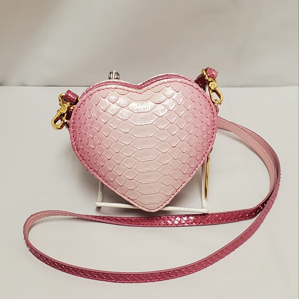 Suvimol Python "Tiny Heart" Bag - image 2